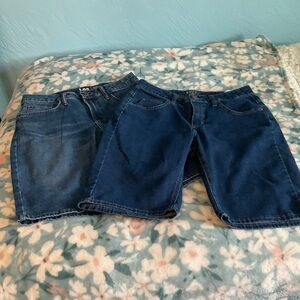 Riders by Lee Women's Blue Jean Shorts,